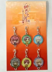 【中古】キーホルダー・マスコット(キャラクター) [単品] 集合 メタルチャーム6種セット 「PS Vitaソフト 緋色の欠片 ～おもいいろの記憶～ 限定版」 同梱特典