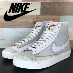 美品 NIKE BLAZER MID 77 ナイキ ブレーザー ミッドカット 77 ライトグレー 23cm U07788 DC5203-100