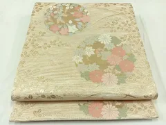 【新品未使用美品❣️】さがら刺繍　六通　正絹袋帯 楽天市場】袋帯 正絹 未使用の通販