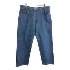 Levi's リーバイス 550 デニムパンツ 大きいサイズ ブルー(メンズ W38 L30)中古 古着 V0967