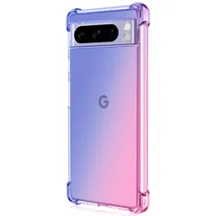 Google Pixel 8 Pro ケース ピクセル8プロ  グラデーション耐衝撃 ソフト ケース 【Color】 ブルー・ピンクのサムネイル