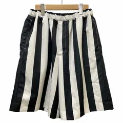 ブラックコムデギャルソン BLACK COMME des GARCONS 23SS ストライプ ショートパンツ 1K-P010のサムネイル