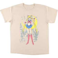 헌 옷 SAILOR MOON 미소녀 전사 세일러 문 츠키노 토끼 애니메이션 캐릭터 프린트 T 셔츠 남성 L 상당 / eaa564800