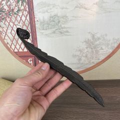 銅製 提梁暖手炉 喜上枝頭手提げ暖手炉 香炉 香道具 装飾品 工芸