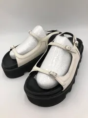 【極美品】メゾンスペシャル ラトリングソール 厚底 サンダル ブラック 26.5 MAISON SPECIAL サンダル 「UNISEX」「SPECIAL SHOES FACTORY