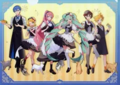 【中古】クリアファイル 集合 A4クリアファイル cafe 「VOCALOID 初音ミク TREE VILLAGE CAFE」