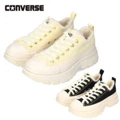 コンバース スニーカー レディース 厚底 CONVERSE 31313180 31313181 ローカット もこもこ ふわふわのサムネイル