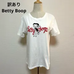 訳あり Betty Boop ベティブープ 半袖 Tシャツ ホワイト M