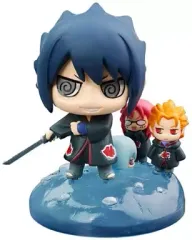 【中古】トレーディングフィギュア うちはサスケ＆鷹 「ぷちきゃらランド NARUTO-ナルト-疾風伝 口寄せ!ナルトと“暁”編 その弐 」