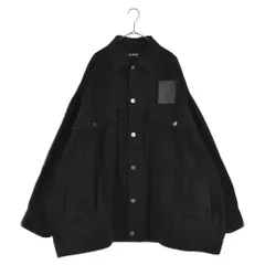 RAF SIMONS (ラフシモンズ) 22SS Oversized Solemn-X denim jacket 221-723 オーバーデニムジャケット ウォッシュブラックのサムネイル