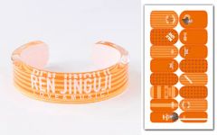 [중고] 액세서리 (비금속) (캐릭터) 진구지 렌 아크릴 뱅글 & 네일 씰 [노래의 ☆ 프린스님 마지 LOVE 레전드스타]