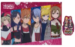 【中古】クリアファイル Vivid BAD SQUAD A4クリアファイル＆ステッカーセット 「セガ ラッキーくじ 劇場版プロジェクトセカイ 壊れたセカイと歌えないミク」 D賞