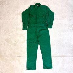 SOWA オーバーオール作業着　つなぎ　 9000 緑　Lサイズ