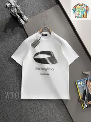 【今日WTO】Balenciaga 2025SS Sun Cap Logo T-shirt-TH30