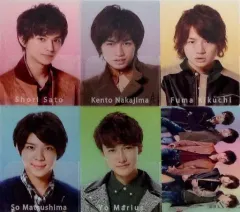 【中古】クリアファイル(男性アイドル) Sexy Zone(timelesz) ミニクリアファイル(6枚組) 「CD 君にHITOMEBORE Sexy Zone Shop盤」 同時購入特典