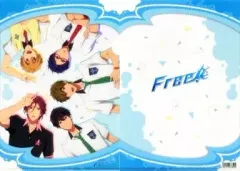 【中古】クリアファイル 集合(5人)/ロゴ A4クリアファイル 「Free!」