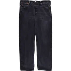 古着 リーバイス Levi's 501 ブラックデニム ストレートデニムパンツ メンズw36相当/eaa581238