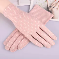 ☆ ピンク ☆ 手袋 レディース 春 夏 秋 qyglv7039 手袋 レディース UV スマホ手袋 てぶくろ 薄い 薄手 スマホ対応 UVカット 紫外線対策 すべり止め 滑り止め ショート タッチスクリーン UV対策 指あり 春 夏 秋