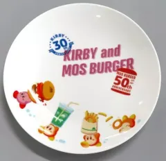 【中古】皿・茶碗 カービィ＆ワドルディ オリジナルプレート 「星のカービィ×モスバーガー」 プレートセット特典