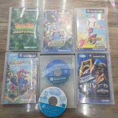 S92695 GAMECUBE ゲームキューブ ソフト 7点セット マリオパーティー USJ ユニバーサル アドベンチャー ボンバーマン ジェネレーション等