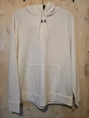 UNDER ARMOUR アンダーアーマー 白 ユニセックス フード Tシャツ XL