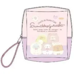 【中古】バッグ パープル 箱型ミニポーチ 「すみっコぐらし」