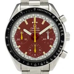 オメガ OMEGA スピードマスター レーシング シューマッハ 3510.61 腕時計 SS 自動巻き レッド メンズ 【中古】のサムネイル