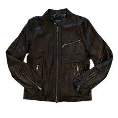 2025年最新】BURBERRY BLACK LABEL メンズ シングルライダースの人気