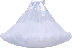 pkpohs パニエ ボリュームたっぷり メイド服 衣裳 コスプレ 丈45cm( 丈45cm)