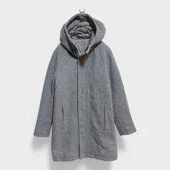 【訳アリ】【グローバルワーク】『ウールコート』[ロングコート] アウター 厚手 グレー系(M)