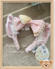 【即納在庫】ディズニー   上海ディズニー公式グッズ   Wonderful Life shop 海外限定  上海ディズニーランド  2025 フローラルファンタジー リーナベル  ぬいぐるみ カチューシャ  ダッフィー＆フレンズ リーナベルカチューシャ