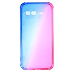 Google Pixel 9a ケース グラデーション 耐衝撃 ソフト ケース 【Color】ブルー・ピンク