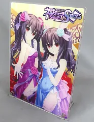 【中古】アクリルスタンド・アクリルパネル [単品] ユニ＆ノワール 描き下ろしアクリルスタンド 「PS5/PS4ソフト 超次元ゲイム ネプテューヌ Sisters vs Sisters WonderGOOオリジナル限定セット」 同梱特典