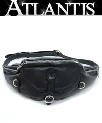 【しばけん】クロムハーツTYPE ウエストポーチ　革 ユーズド スナット CHROME HEARTS クロムハーツ SNAT PACK スナットパック ウエスト