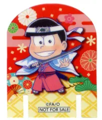 【中古】食器その他(キャラクター) おそ松(武士) ドリンクタグ 「セガコラボカフェ おそ松さん 第1弾」 ドリンク注文特典