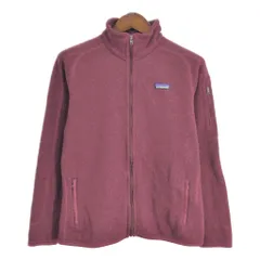 patagonia パタゴニア ベターセーター フリースジャケット アウトドア ワインレッド (レディース L) 中古 古着 S0527
