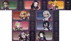 【中古】キャラカード 全9種セット 「鬼滅の刃×ufotable cafe ハロウィン 2023 ～仮面舞踏会～ ランダムチケット風クリアカードA」