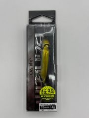 シマノ(SHIMANO) ルアー バンタム ジジル 70 ZT-207Q i字ミノー　カラー: 005 キョウリンクロキン　No.12
