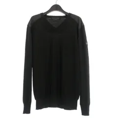 カナダグース CANADA GOOSE Mcleod V Neck Sweater Vネックニット セーター 長袖 XL ブラック 黒 6965Mのサムネイル