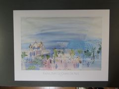 大型ポスター ラウルデュフィ　「LE CASINO DE NICE」　80x60cm