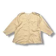 参考上代49500円 Rito Long sleeve shirt ロングスリーブシャツ 長袖ブラウス リト 0771RTS708J ベージュ 36 520A1のサムネイル
