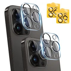 【特価商品】アイフォン14プロマックス レンズフィルム / アイフォン14プロ カメラ保護フィルム 対応 レンズ保護ガラスフィルム 対応 高透過率 表面硬度9H 飛散防止 】 【日本製素材旭硝子製 3D 2枚 高感度タッチ カメラフィルム 気泡防止 Max 耐