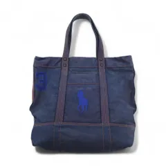 ポロ ラルフローレン ビンテージ キャンバス トートバッグ ビッグポニー　ブルー 楽天市場】【ラルフローレン】Ralph Lauren キャンバス ビッグ