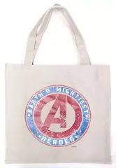 【中古】バッグ(キャラクター) ロゴ トートバッグ(カーキ) 「アベンジャーズ」 マーベル展グッズ