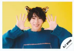 【中古】生写真(ジャニーズ) Aぇ! group/末澤誠也/横型・バストアップ・トレカサイズ/「ミニフォト」/Greeting mini Photo Collection 2022/公式生写真