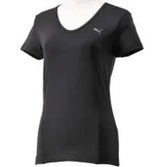 プーマ(PUMA) ジムTシャツ 半袖 フィットネス 510227 レディース 01 ブラック Sサイズ