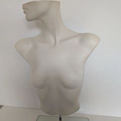 ポール付き トルソー女性マネキン 業務用【リユース】