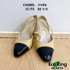 売り切り値下げCHANELベージュ×黒 ゴールドカメリアパンプス 2025年最新】シャネル chanel パンプスの人気アイテム - メルカリ