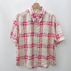 ◇ ⊂ UNIQLO ユニクロ MARNI 半袖 デザインコラボシャツ サイズL ベージュ系 メンズ E  【1506130014072】