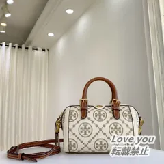 2024年最新】Tory Burch Tモノグラム ジャカード バレルバッグの人気アイテム - メルカリ